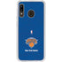 NBA New York Knicks Distressed Galaxy A20 Clear Case